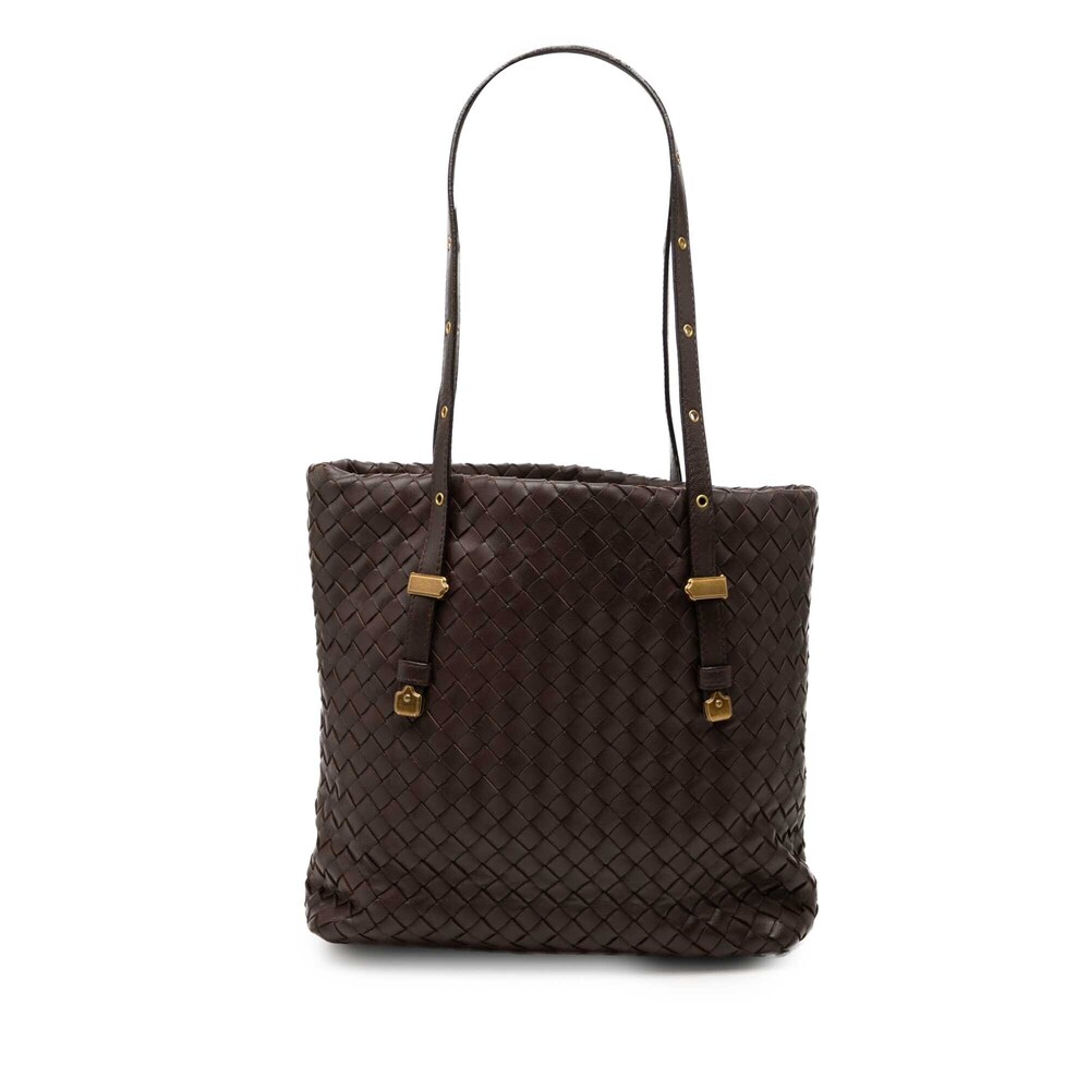 Pre-Loved Bottega Veneta Small Nappa Intrecciato Tote